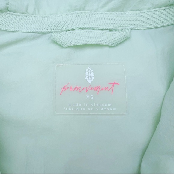 Free People Pippa Packable Puffer Jacket Light Green Bleached Melon Pippa - Picture 8 of 8